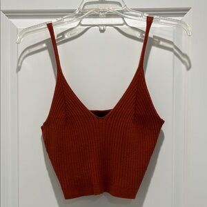 Women's Rust Knit Cami Top